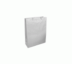 Solid White Plastic Bag - 10X12X7cm